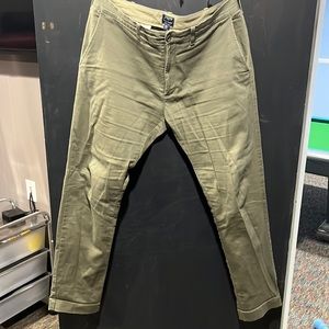 J. Crew Olive Chinos